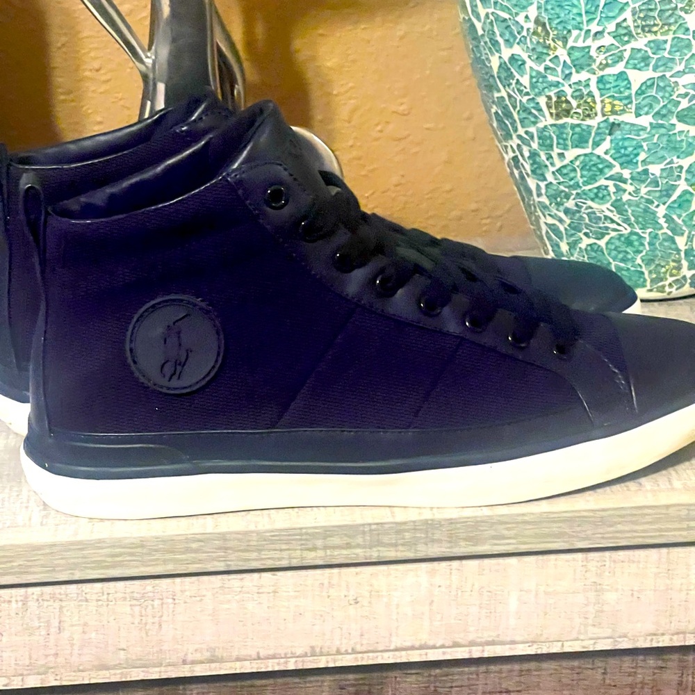 Polo Ralph Lauren high top sneakers sz 12 new without box